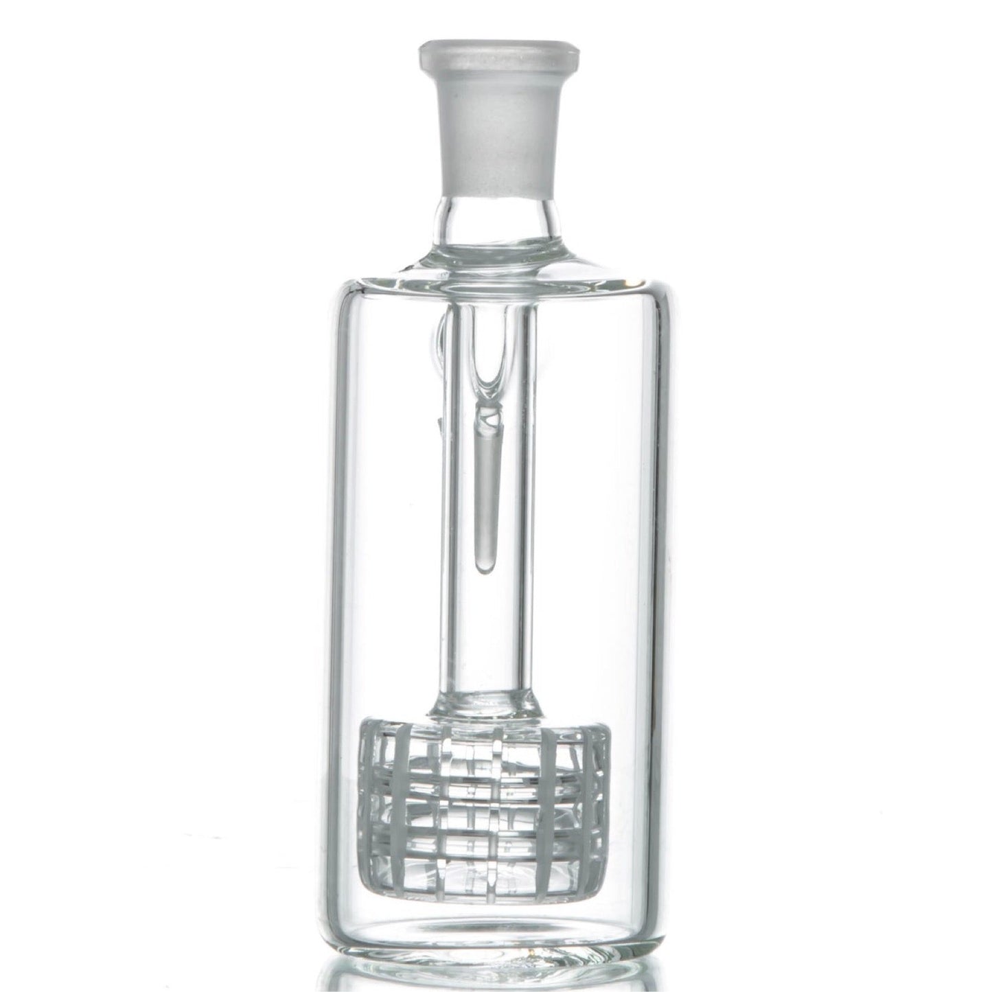 CaliConnected Clear Glass Matrix Perc Ashcatcher (Multi-Size/Angle)
