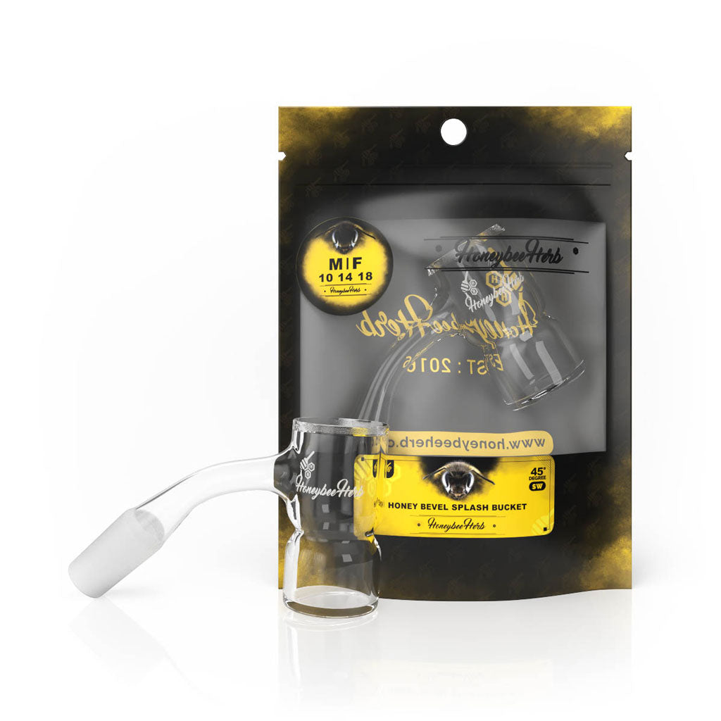 Black Line Honey Bevel Splash Bucket Banger - All Joint Options