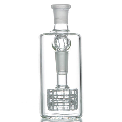 CaliConnected Clear Glass Matrix Perc Ashcatcher (Multi-Size/Angle)
